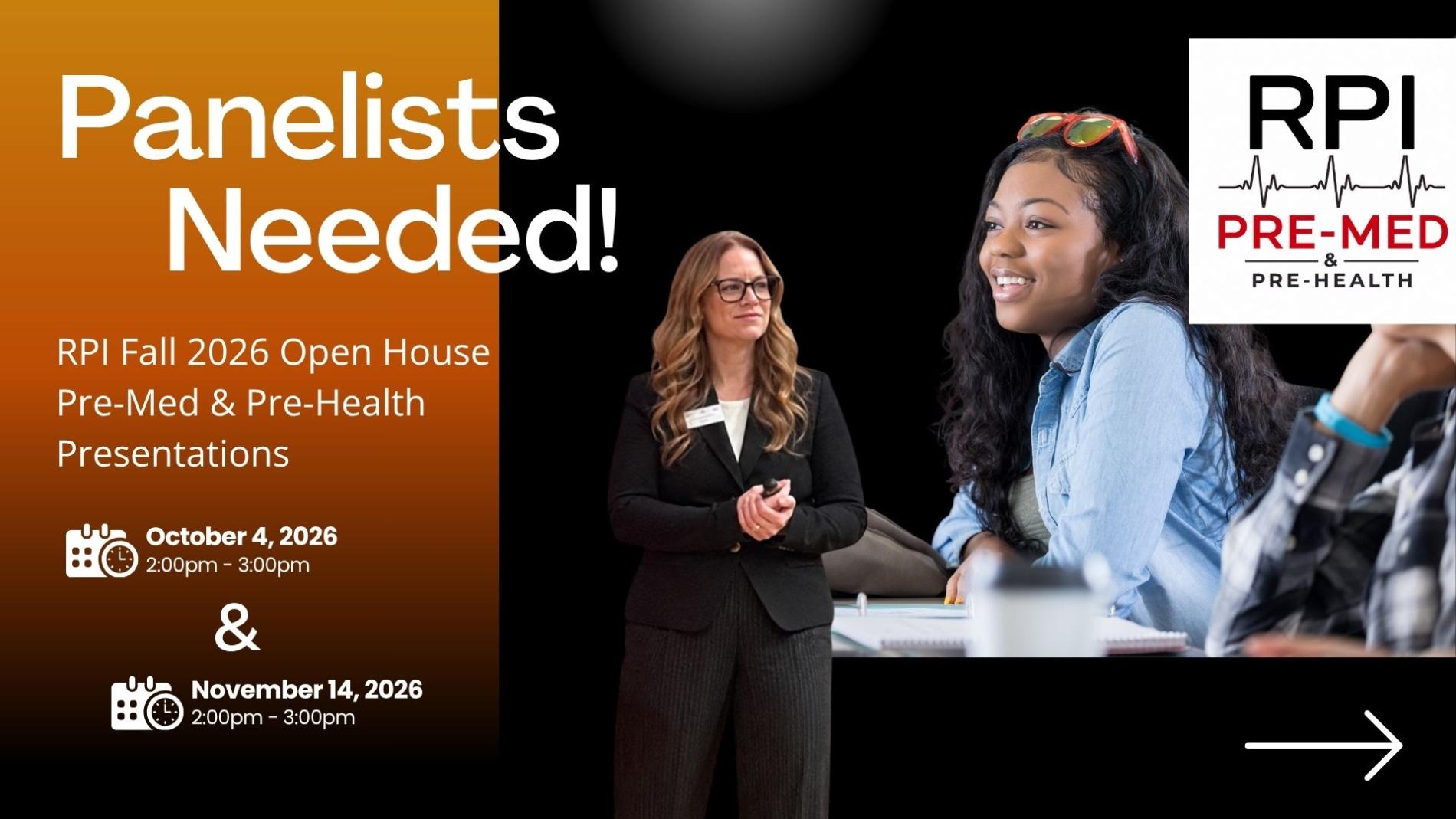 Panelists Needed